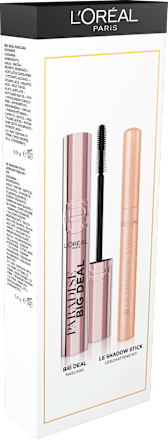 Mascara Set Big Deal Mascara Schwarz + Lidschatten Le Shadow Stick 105 Mesmerizing Gold, 1 St