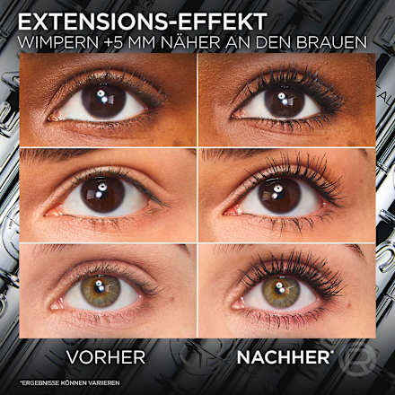 Mascara Telescopic Extensionist Waterproof, 9,9 ml