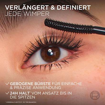 Mascara Telescopic Extensionist Waterproof, 9,9 ml