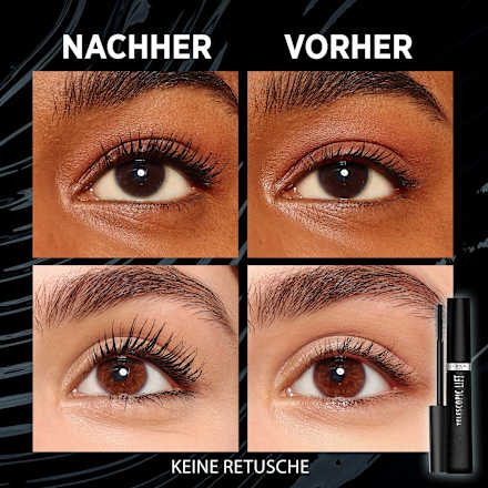 Mascara Telescopic Lift Black, 9,9 ml
