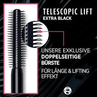 Mascara Telescopic Lift Extra Black, 9,9 ml