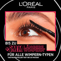 Mascara Telescopic Lift Waterproof Schwarz, 9,9 ml