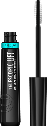 Mascara Telescopic Lift Waterproof Schwarz, 9,9 ml