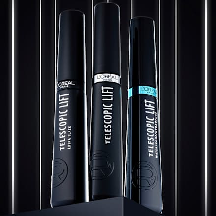 Mascara Telescopic Lift Waterproof Schwarz, 9,9 ml