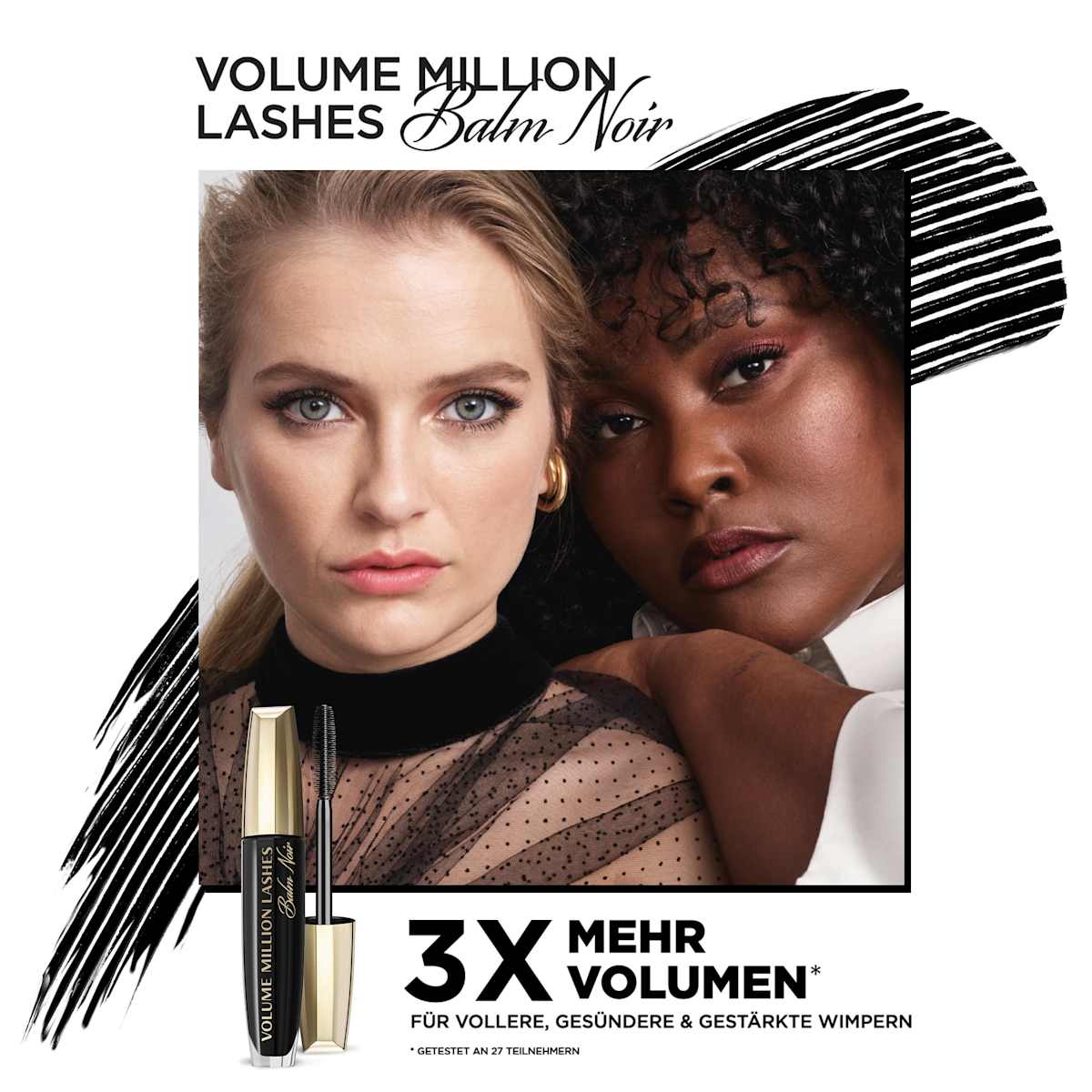 Mascara Volume Million Lashes Balm 01 Zwart, 8,9 ml