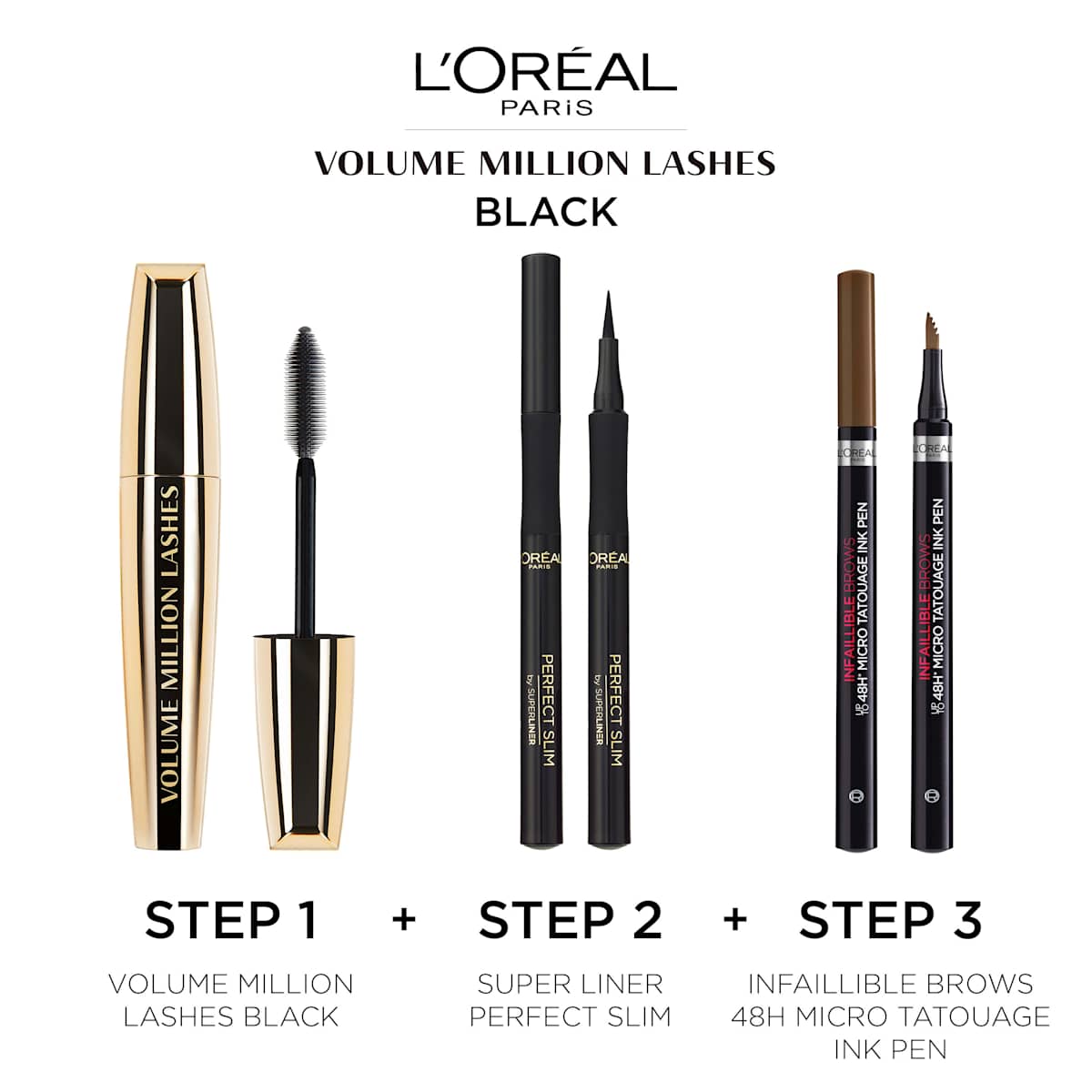 Mascara Volume Million Lashes Zwart, 10,5 ml