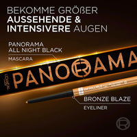 Mascara Volume Million Lashes Panorama All Night Black, 9,9 ml