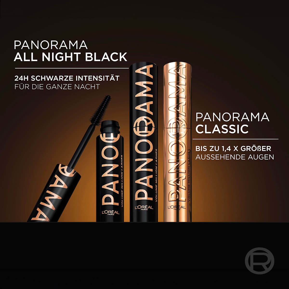 Mascara Volume Million Lashes Panorama All Night Black, 9,9 ml
