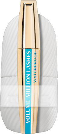 Mascara Volume Million Lashes Waterproof Black & Eisroller, 1 St