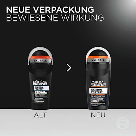 Antitranspirant Deo Roll-on Carbon Protect 5in1, 50 ml