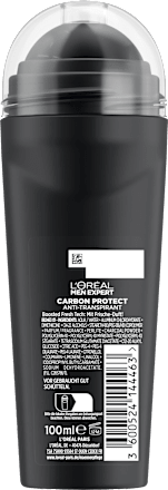 Antitranspirant deodorant roll-on Carbon Protect, 100 ml