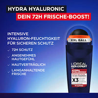 Antitranspirant deodorant roll-on Hydra Hyaluronic, 50 ml