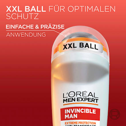 Antitranspirant Deo Roll-on Invincible, 50 ml