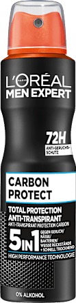 Antitranspirant deodorant spray Carbon Protect 5in1, 150 ml