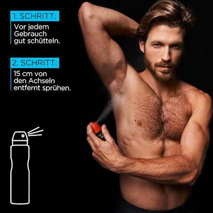 Antitranspirant Deospray Carbon Protect 5in1, 150 ml