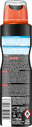 Antitranspirant deodorant spray Carbon Protect 5in1, 150 ml