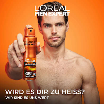 Déodorant antiperspirant en spray Heat Protect, 150 ml