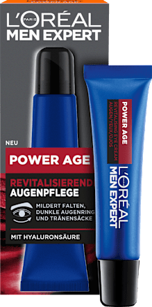 Augencreme Power Age mit Hyaluronsäure, 15 ml