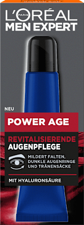 Augencreme Power Age mit Hyaluronsäure, 15 ml