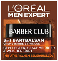 Baardbalsem Barber Club Baardverzorging met cederhoutolie, 50 ml