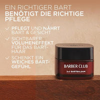 Bartbalsam Barber Club Bartpflege mit Zedernholzöl, 50 ml