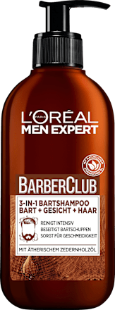 Baardshampoo Barber Club 3in1, 200 ml