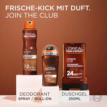 Duschgel Barber Club 3in1, 250 ml