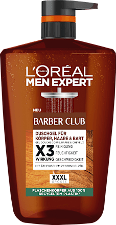 Barber Club douchegel, 1.000 ml