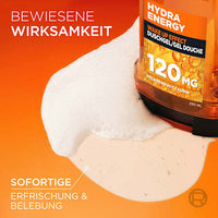 Duschgel Hydra Energy mit Taurin, Aufwach-Kick, 250 ml