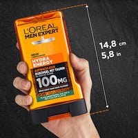 Hydra Energy douchegel met taurine, wake-up boost, 250 ml