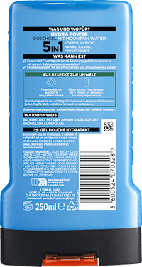 Hydra Power 5-in-1 douchegel, 250 ml