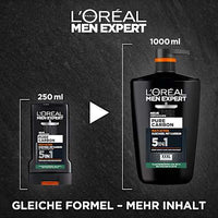 Pure Carbon Douchegel met Carbon, Multi Action 5-in-1, 1.000 ml