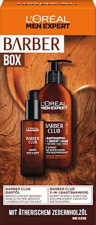 Cadeauset Barber Club, Barber Box 2-delig, 1 stuk