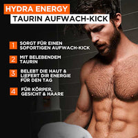 Geschenkset "Hydra Energy Box" 3-delig, 1 stuk