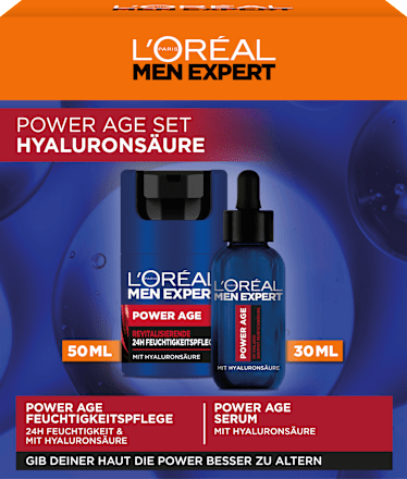 Geschenkset Power Age mit Hyaluronsäure 2tlg, 1 St