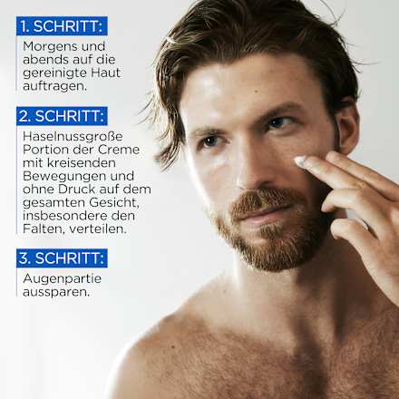 Gesichtscreme Anti-Falten, Feuchtigkeitspflege mit Vitamin E, 50 ml