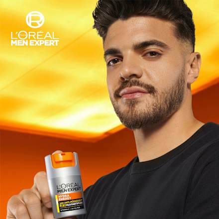 Gesichtscreme Hydra Energy, Feuchtigkeitspflege mit Vitamin C, 24h Anti-Müdigkeit LSF 15, 50 ml