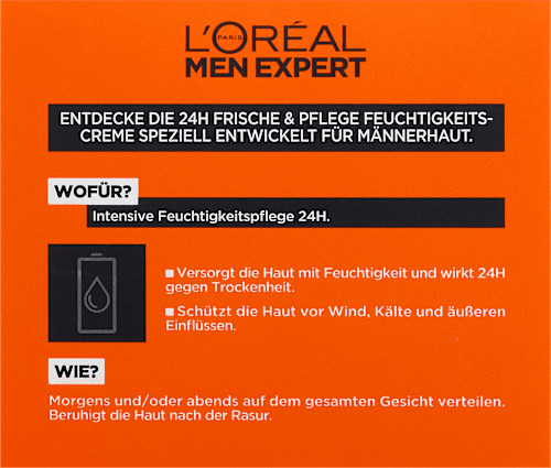 Gesichtscreme Hydra Intensive, Feuchtigkeitscreme 24h Frische & Pflege, 50 ml