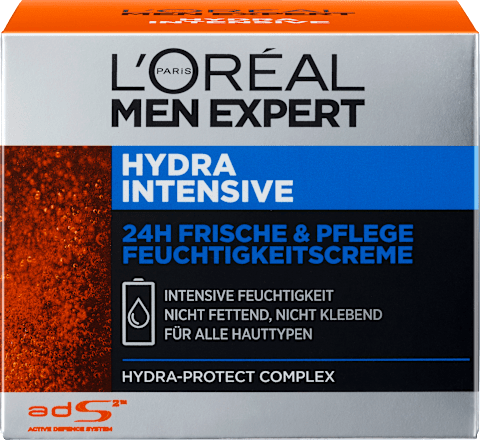 Gesichtscreme Hydra Intensive, Feuchtigkeitscreme 24h Frische & Pflege, 50 ml