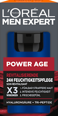 Power Age revitaliserende gezichtscrème met hyaluronzuur, 50 ml