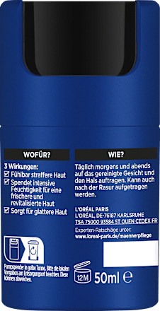Gesichtscreme Power Age, revitalisierend mit Hyaluronsäure, 50 ml