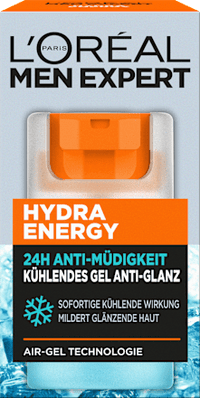 Gesichtsgel Hydra Energy, Kühlend & Anti-Glanz, 24h Anti-Müdigkeit, 50 ml