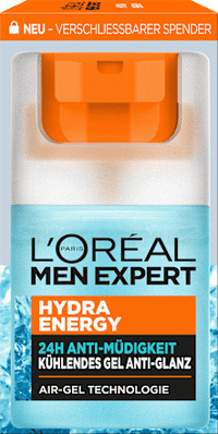 Gesichtsgel Hydra Energy, Kühlend & Anti-Glanz, 24h Anti-Müdigkeit, 50 ml