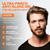 Gesichtsgel Hydra Energy, Kühlend & Anti-Glanz, 24h Anti-Müdigkeit, 50 ml
