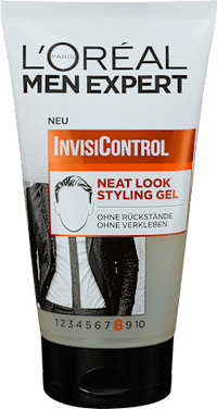 Haargel InvisiControl Neat Look Styling Gel, 150 ml L'ORÉAL PARiS MEN EXPERT