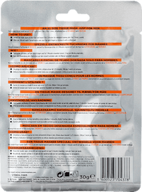 Hydra Energy sheetmasker met taurine, 30 g