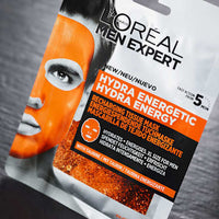 Hydra Energy sheetmasker met taurine, 30 g