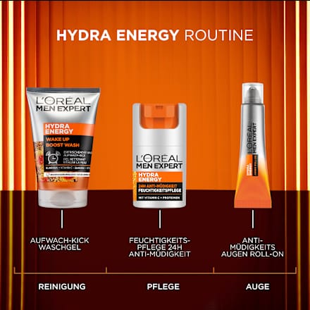 Hydra Energy Wash Gel, Wake Up Boost Wash, 100 ml