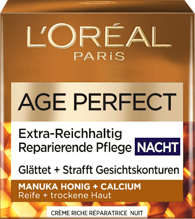 Nachtcreme AGE PERFECT Extra Reichhaltig Manuka Honig, 50 ml