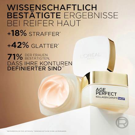 Nachtcreme Age Perfect Pro-Kollagen Experte, 50 ml